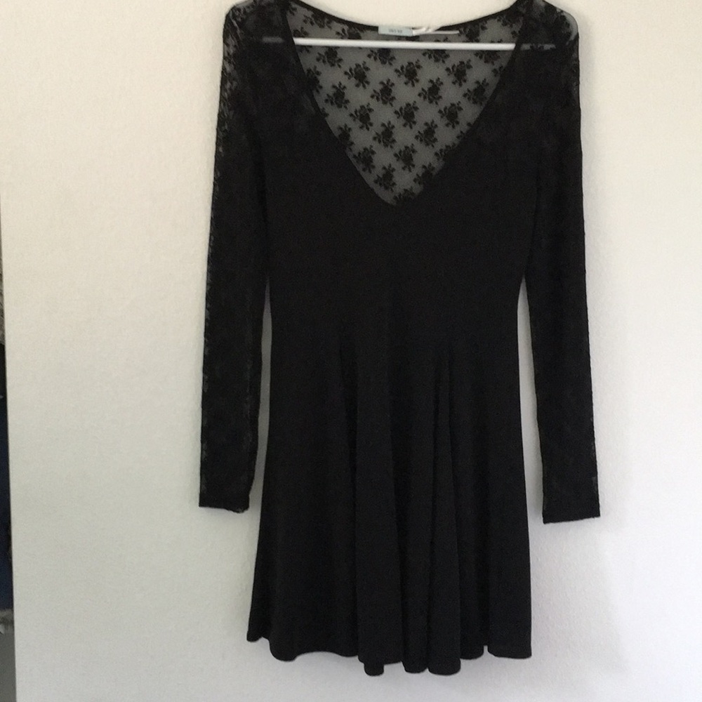 Kimchi Blue Black Laced Dress.